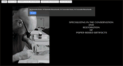 Desktop Screenshot of irwinpaperconservation.com
